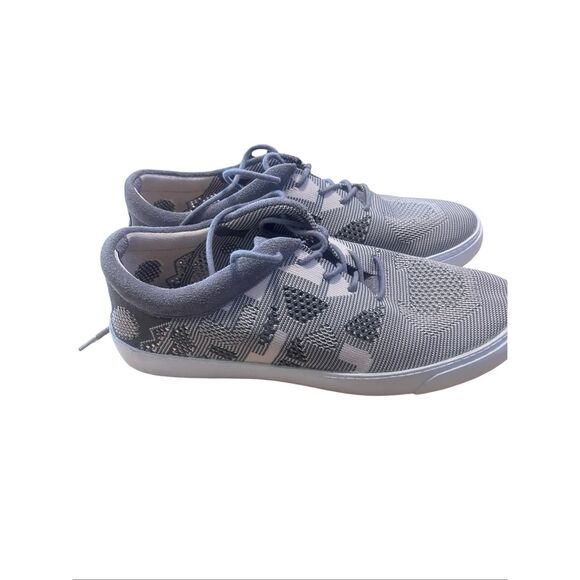 Clarks Womens Gray Somerset Glove Glitter Lace Up Sneakers Shoes Size 9.5M - Picture 2 of 9